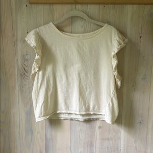 Gap Kids Cream Top Size 12
